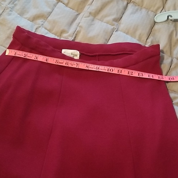Neiman Marcus maroon skirt - Picture 3 of 5